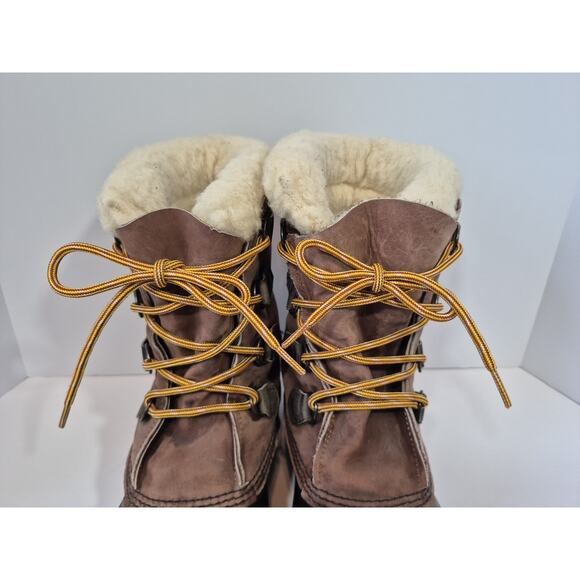 Sorel Kaufman Mens Tan Insulated Winter Snow Boots 10 main image 11